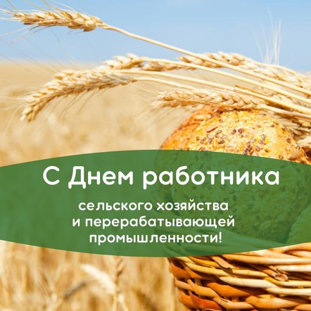 Поздравления с Днем работника сельского хозяйства и перерабатывающей промышленности