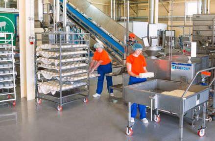 В Красноярском крае увеличился объём производства пищевых продуктов