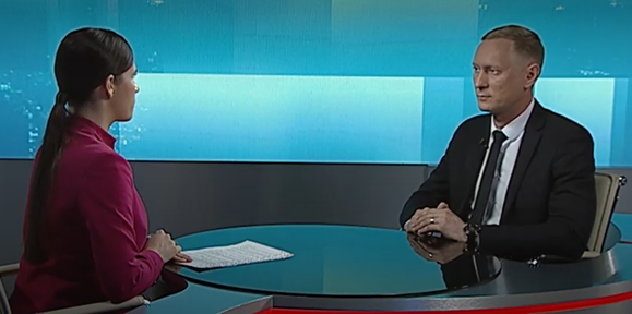 Министр сельского хозяйства края Илья Васильев о ходе посевной на телеканале Вести.Красноярск