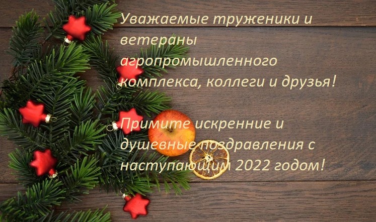 Новогоднее поздравление министра сельского хозяйства и торговли края Леонида Шорохова